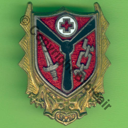 NH GFHI Grpe Formation Helico Indo avec Inst AIR  Interarmees JAMAIS CREE Repris par GH2 ALAT en AFN  DRAGO 2Anneaux Guilloche Src.Y.GENTY 